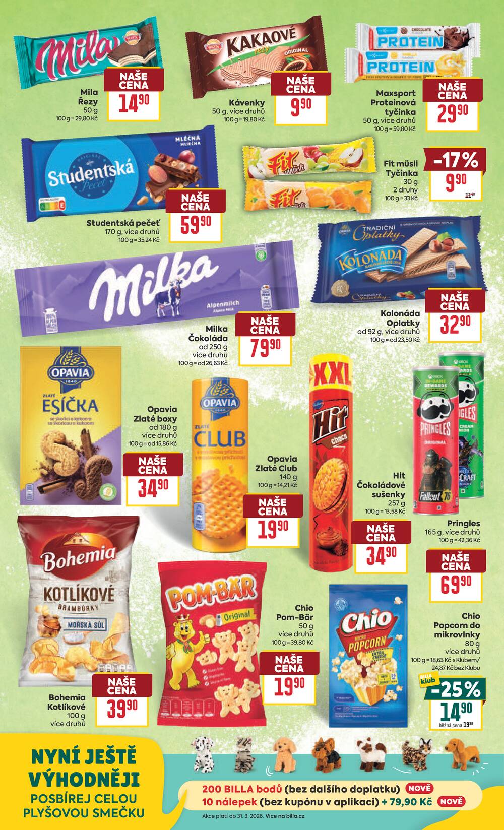 BILLA od 18.3. do 24.3.2026