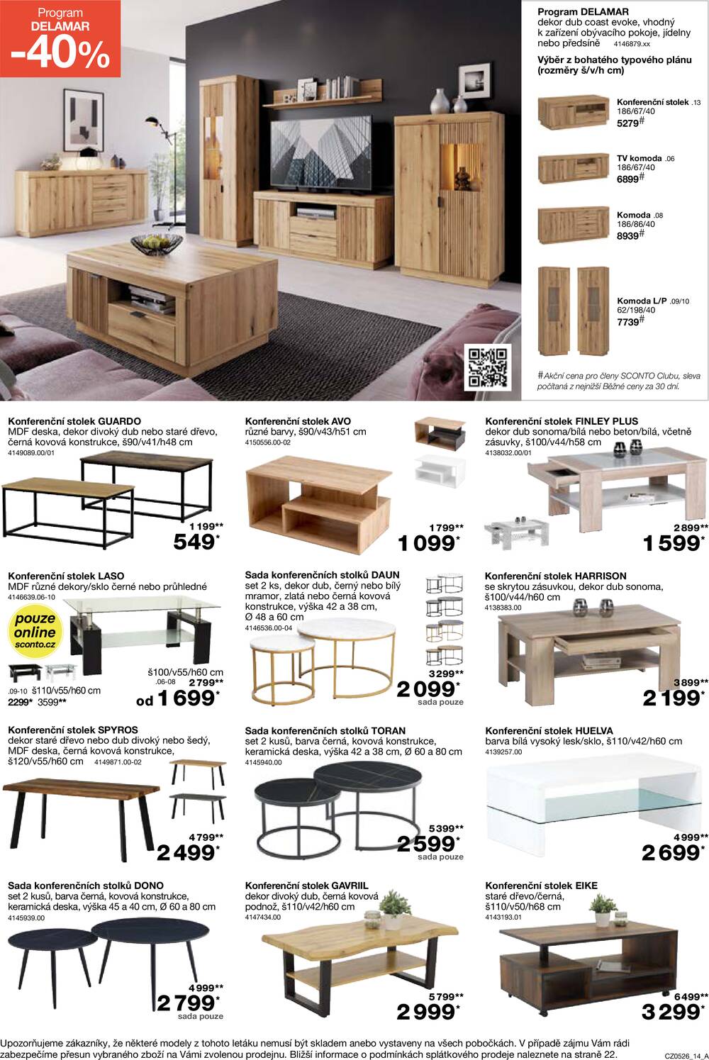 Leták SCONTO Nábytek - Sconto nábytek od 25.3. do 21.4.2026 - strana 14 Leták SCONTO Nábytek - Sconto nábytek od 25.3. do 21.4.2026 - strana 14
