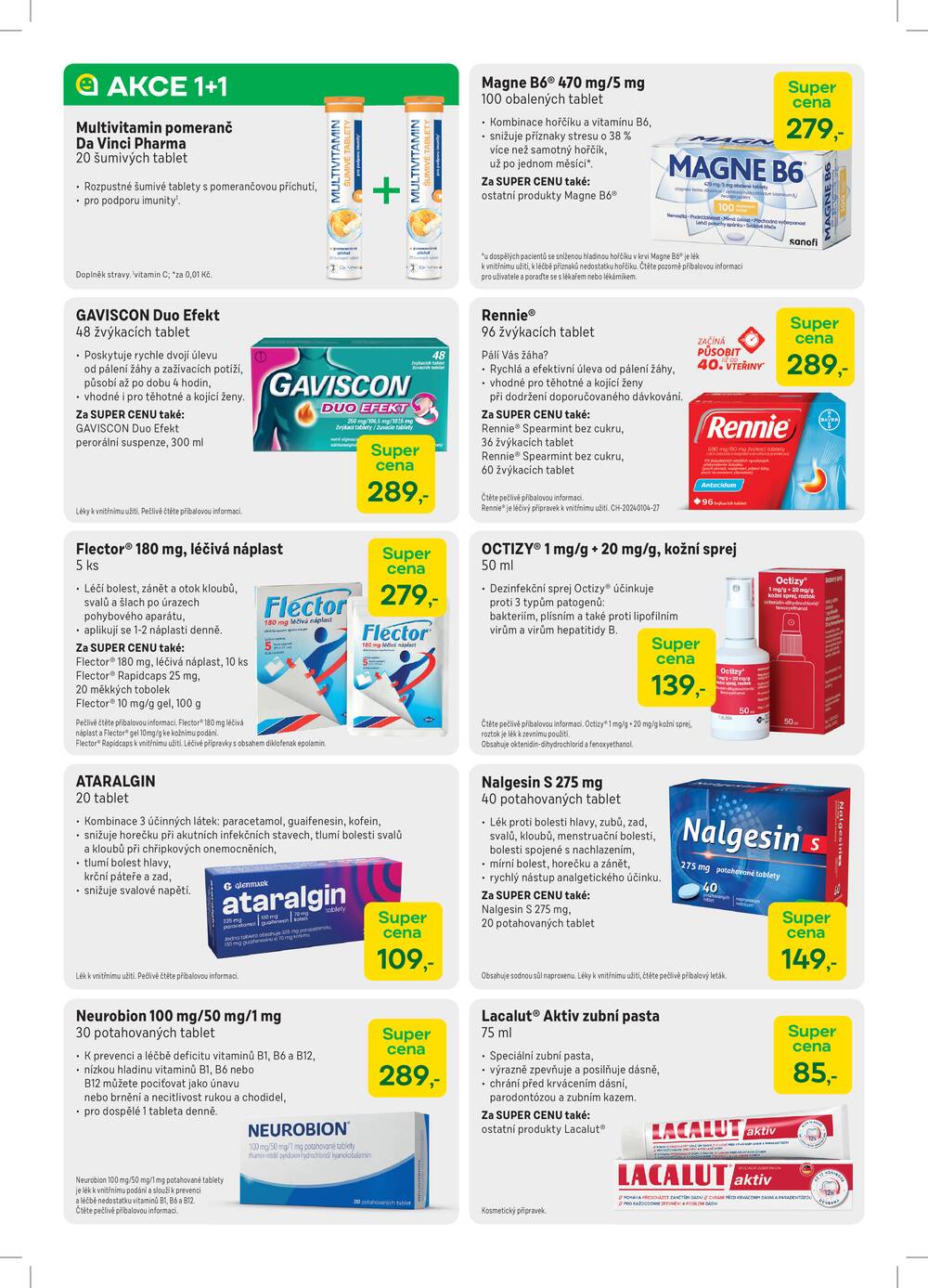 Lékárna LEMON od 1.4. do 30.4.2026