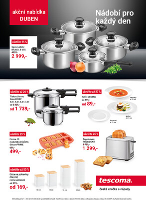 Tescoma  od 1.4. do 30.4.2026