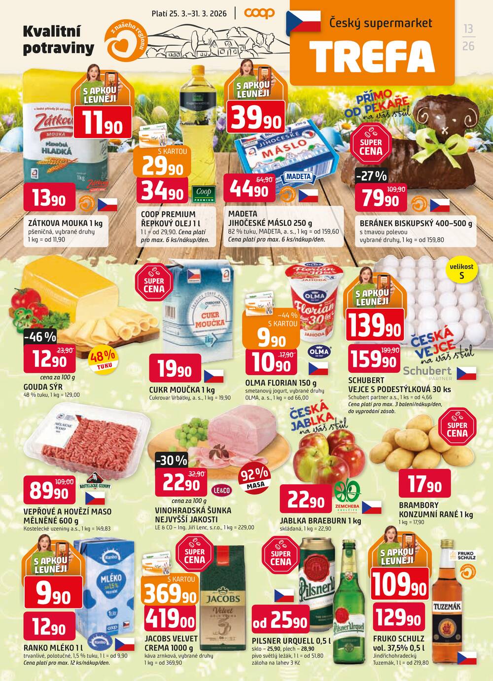 Trefa od 25.3. do 31.3.2026