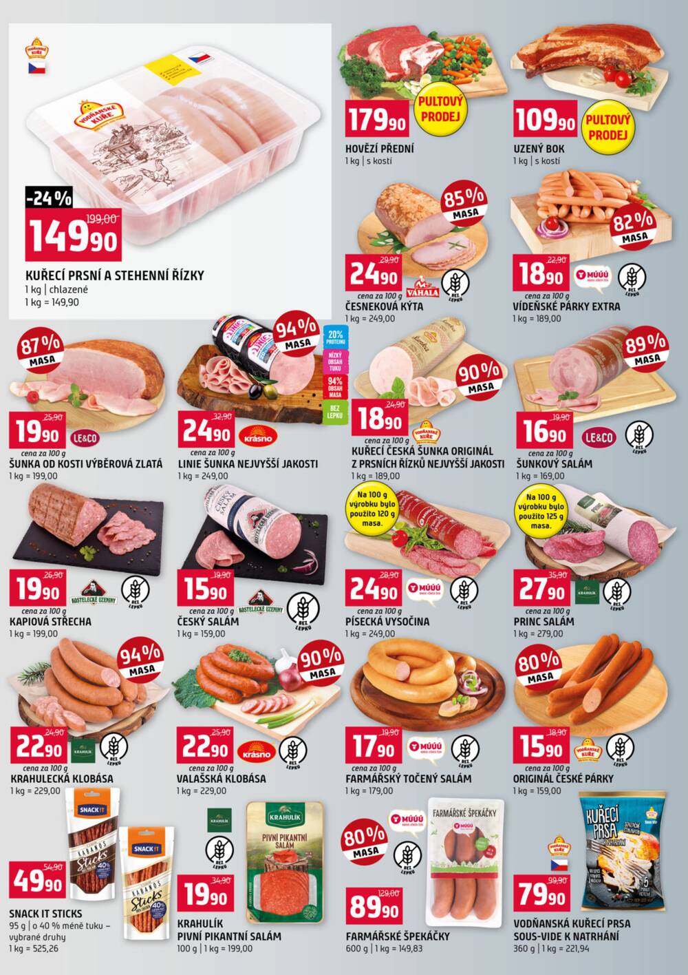 Leták Terno - Terno Třeboň, Týn n. Vlt., Bechyně, Trhové Sviny, Hradec Králové, Zlín, Český Krumlov, Prachatice, Jihlava, Strakonice, Tábor od 25.3. do 31.3.2026 - strana 2