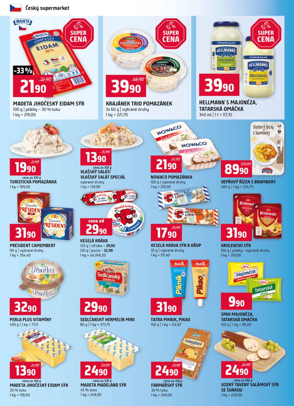 Terno Třeboň, Týn n. Vlt., Bechyně, Trhové Sviny, Hradec Králové, Zlín, Český Krumlov, Prachatice, Jihlava, Strakonice, Tábor od 25.3. do 31.3.2026