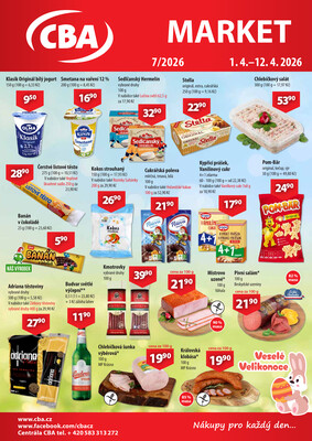 leták CBA