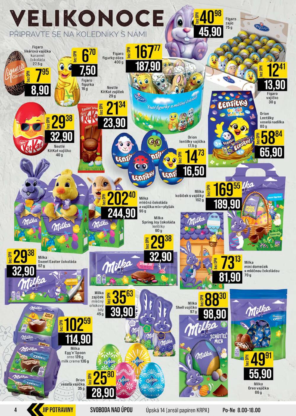 Leták JIP - JIP Cash & Carry České Budějovice, Most, Náchod, Polička, Sušice a Svoboda nad Úpou od 18.3. do 24.3.2026 - strana 4