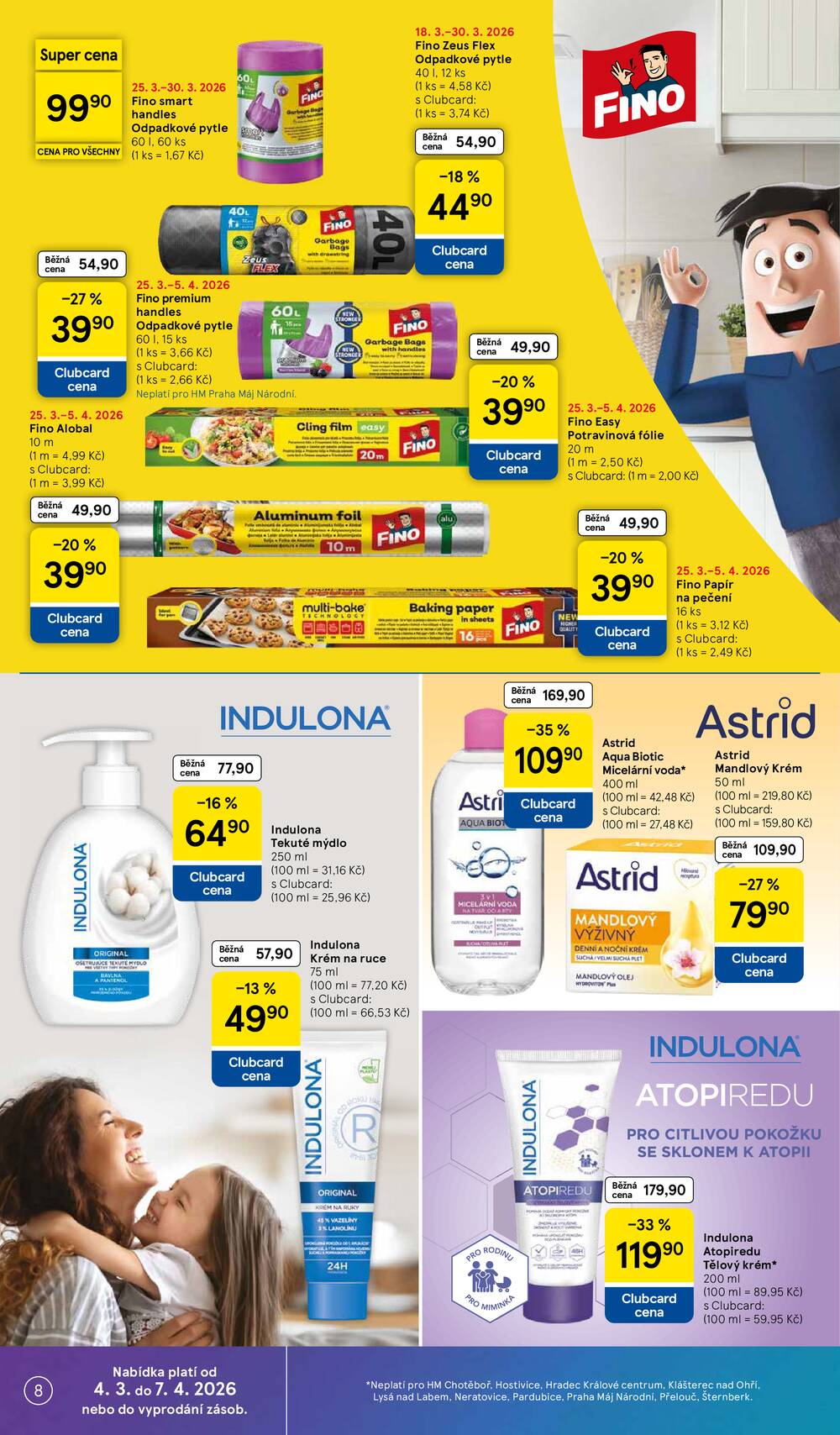 Tesco malé hypermarkety od 25.3. do 30.3.2026