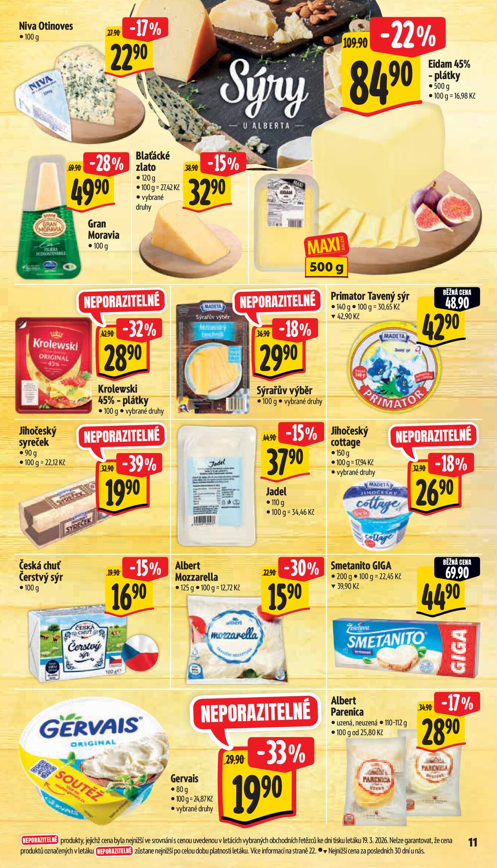 Albert Supermarket Jihomoravský od 25.3. do 31.3.2026