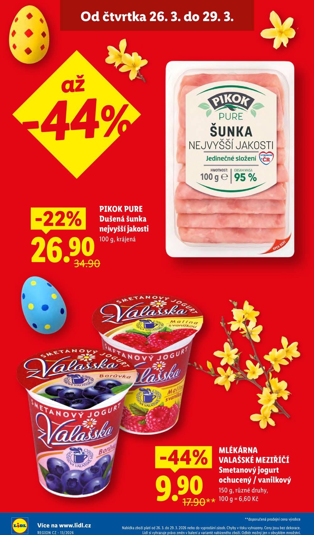 Lidl Čtvrtek od 26.3. do 29.3.2026