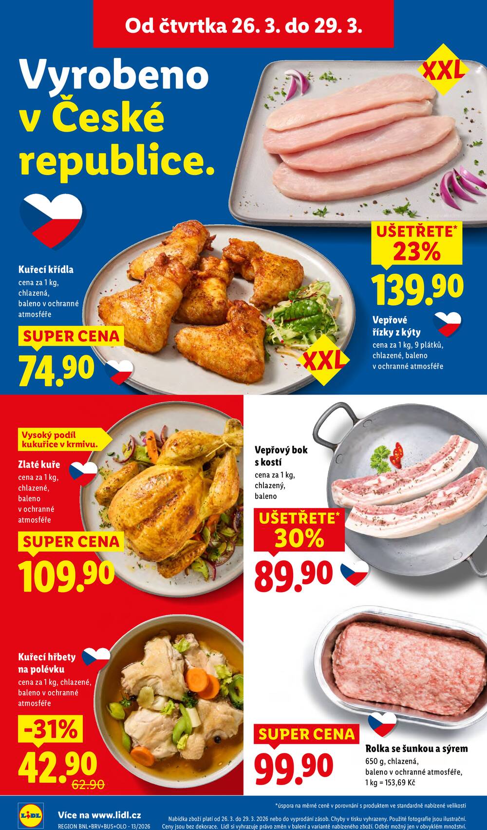 Lidl Čtvrtek od 26.3. do 29.3.2026
