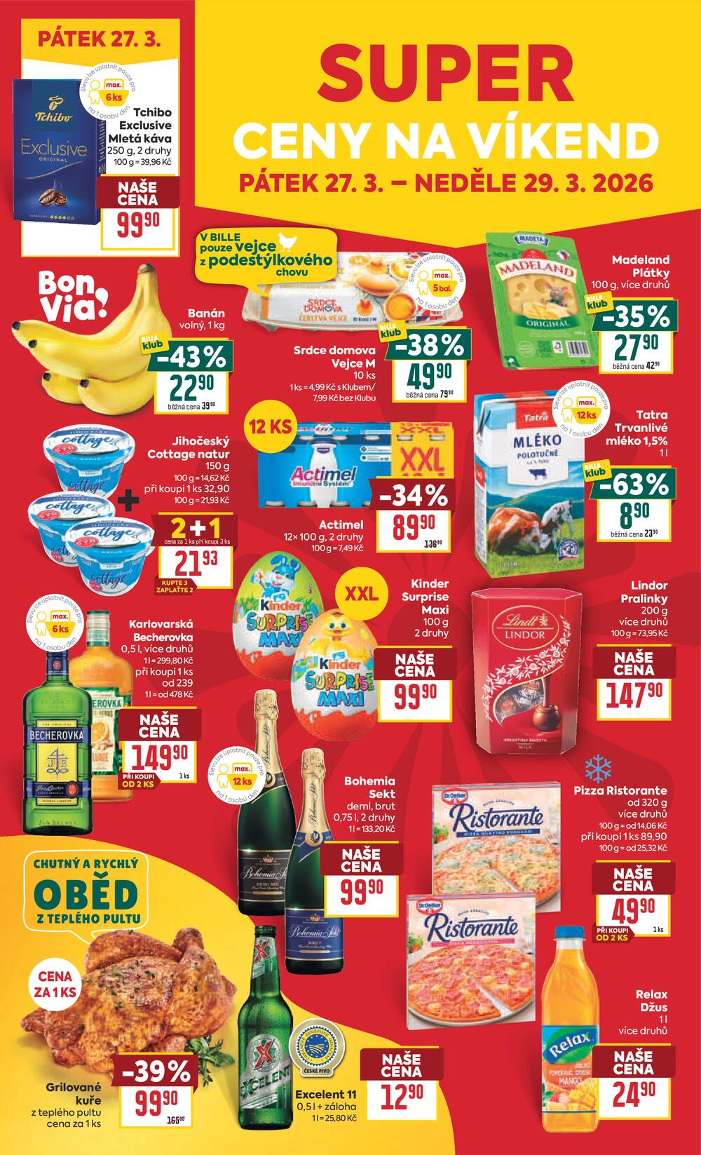 BILLA od 25.3. do 31.3.2026