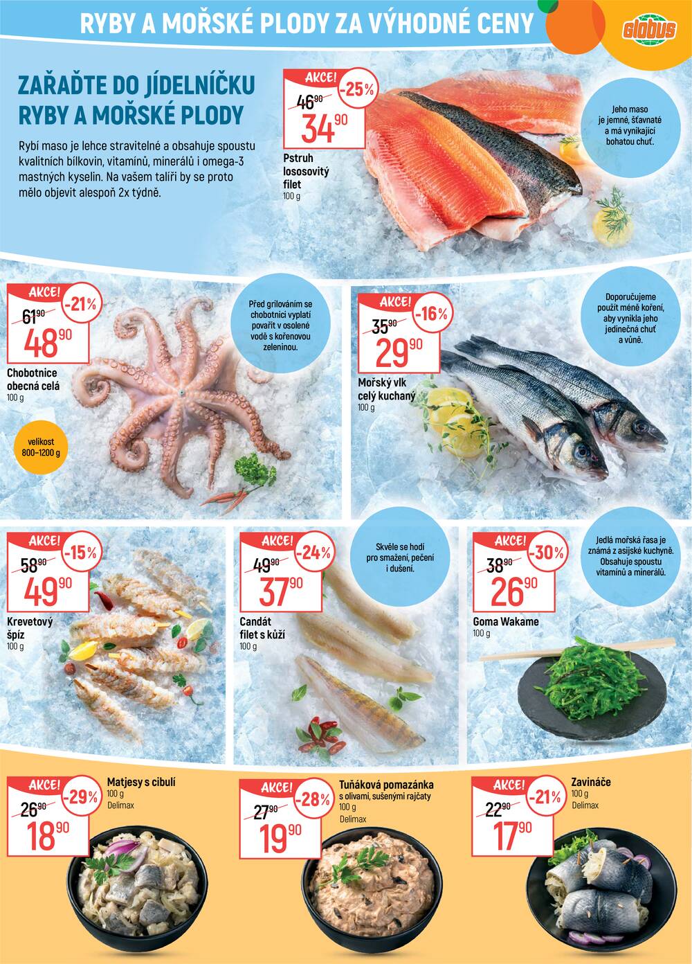 Akční leták Globus 25.3. - 31.3.2026 - Globus Praha - Centrum Černý Most