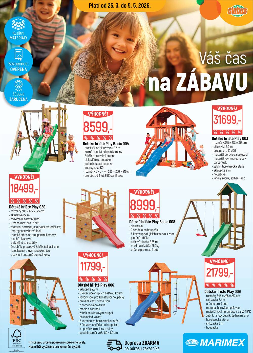 Akční leták Globus 25.3. - 31.3.2026 - Globus Praha - Centrum Černý Most