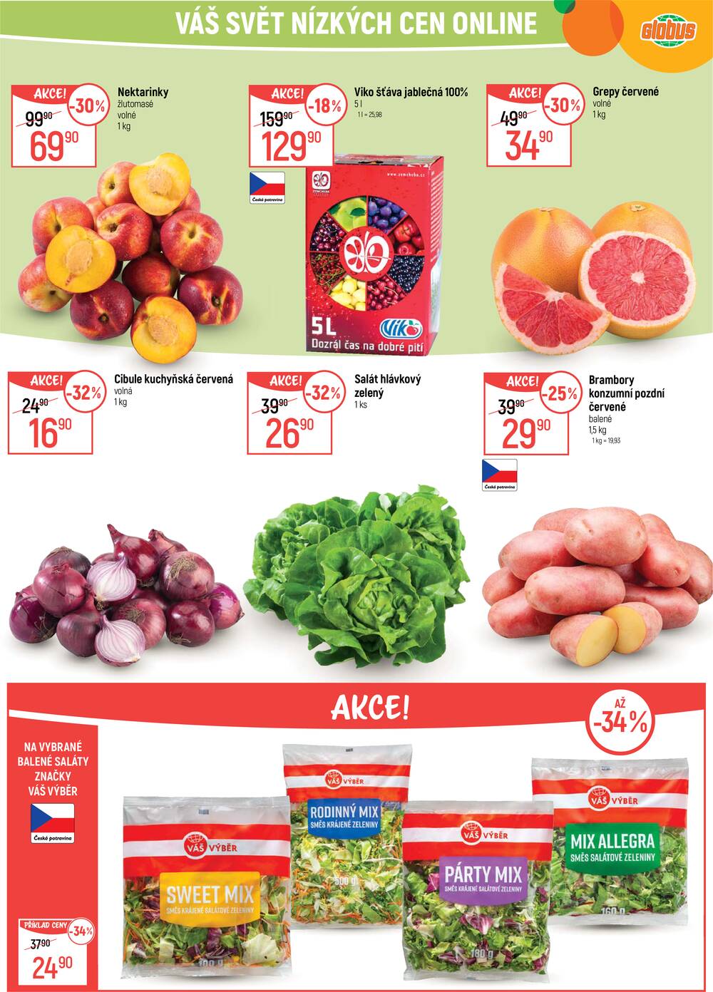 Leták Globus - Akční leták Globus 25.3. - 31.3.2026 - Globus Praha - Centrum Černý Most - strana 1 Leták Globus - Akční leták Globus 25.3. - 31.3.2026 - Globus Praha - Centrum Černý Most - strana 1