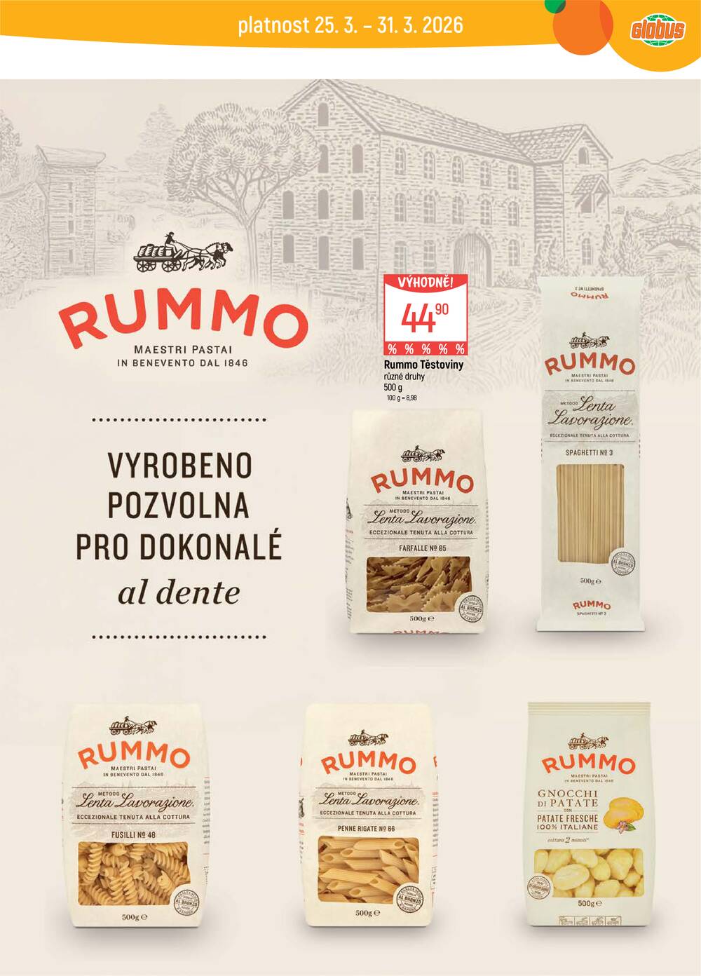 Leták Globus - Akční leták Globus 25.3. - 31.3.2026 - Globus Praha - Centrum Černý Most - strana 14