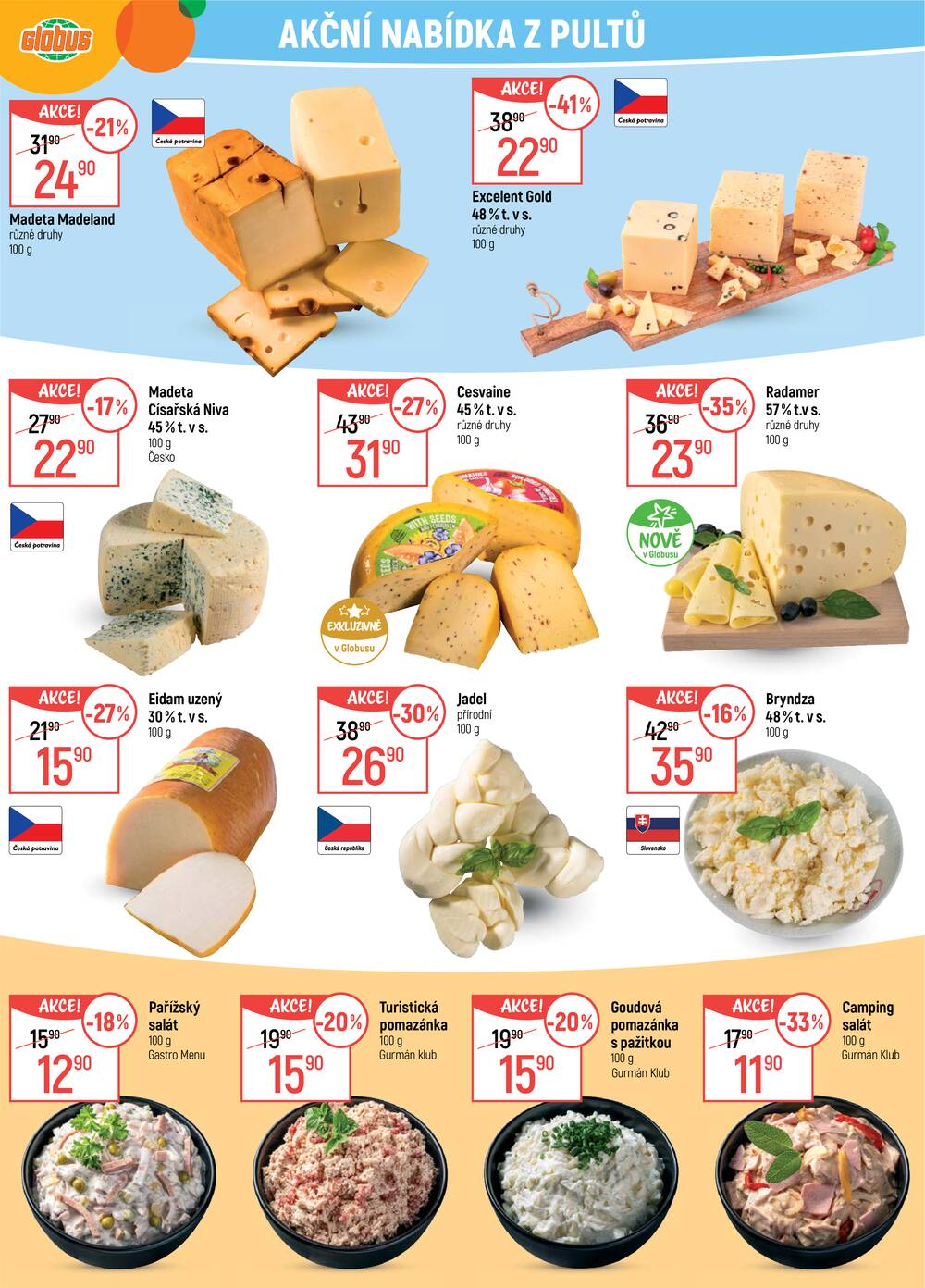 Akční leták Globus 25.3. - 31.3.2026 - Globus Praha - Zličín