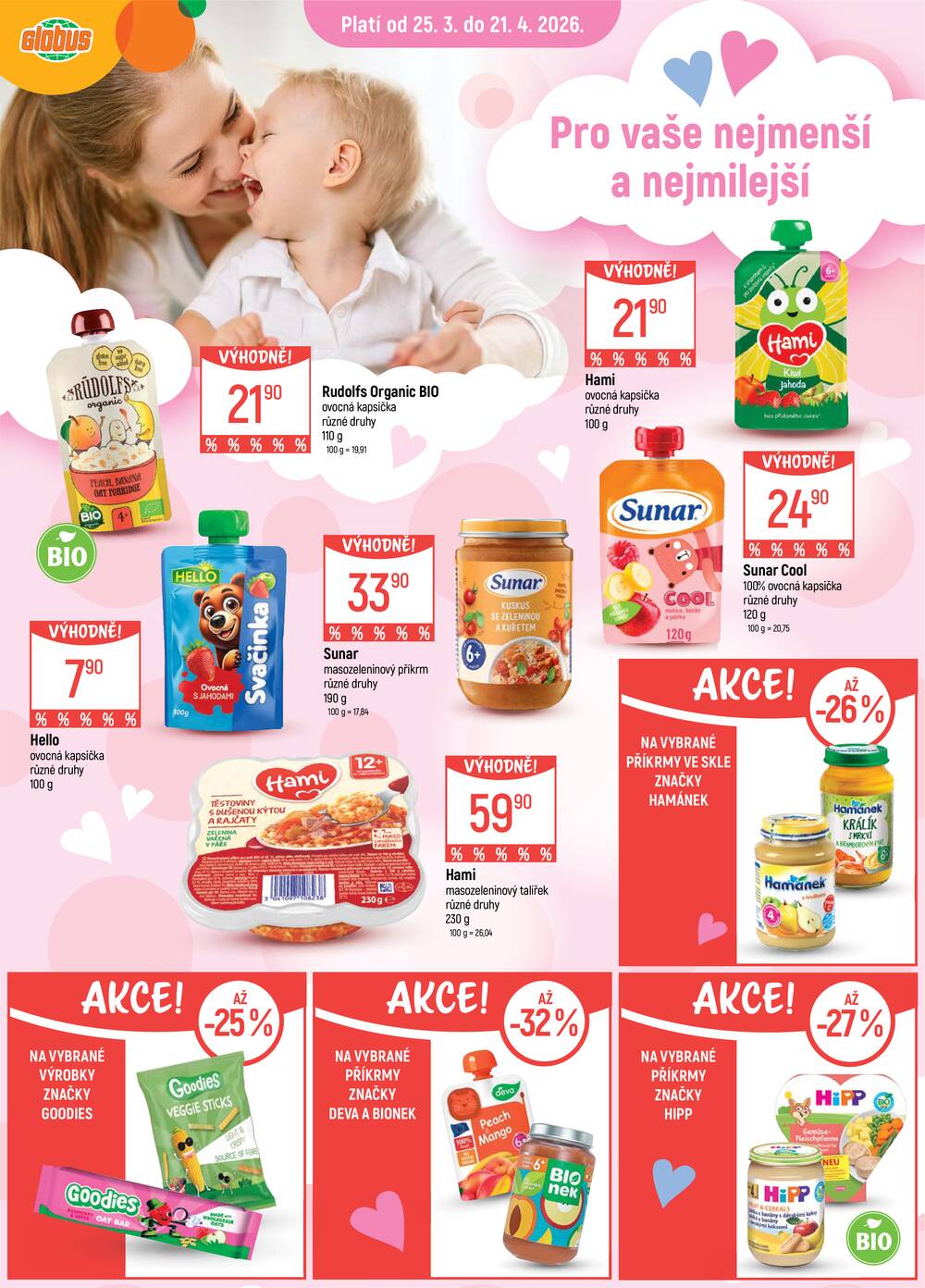 Akční leták Globus 25.3. - 31.3.2026 - Globus Praha - Zličín