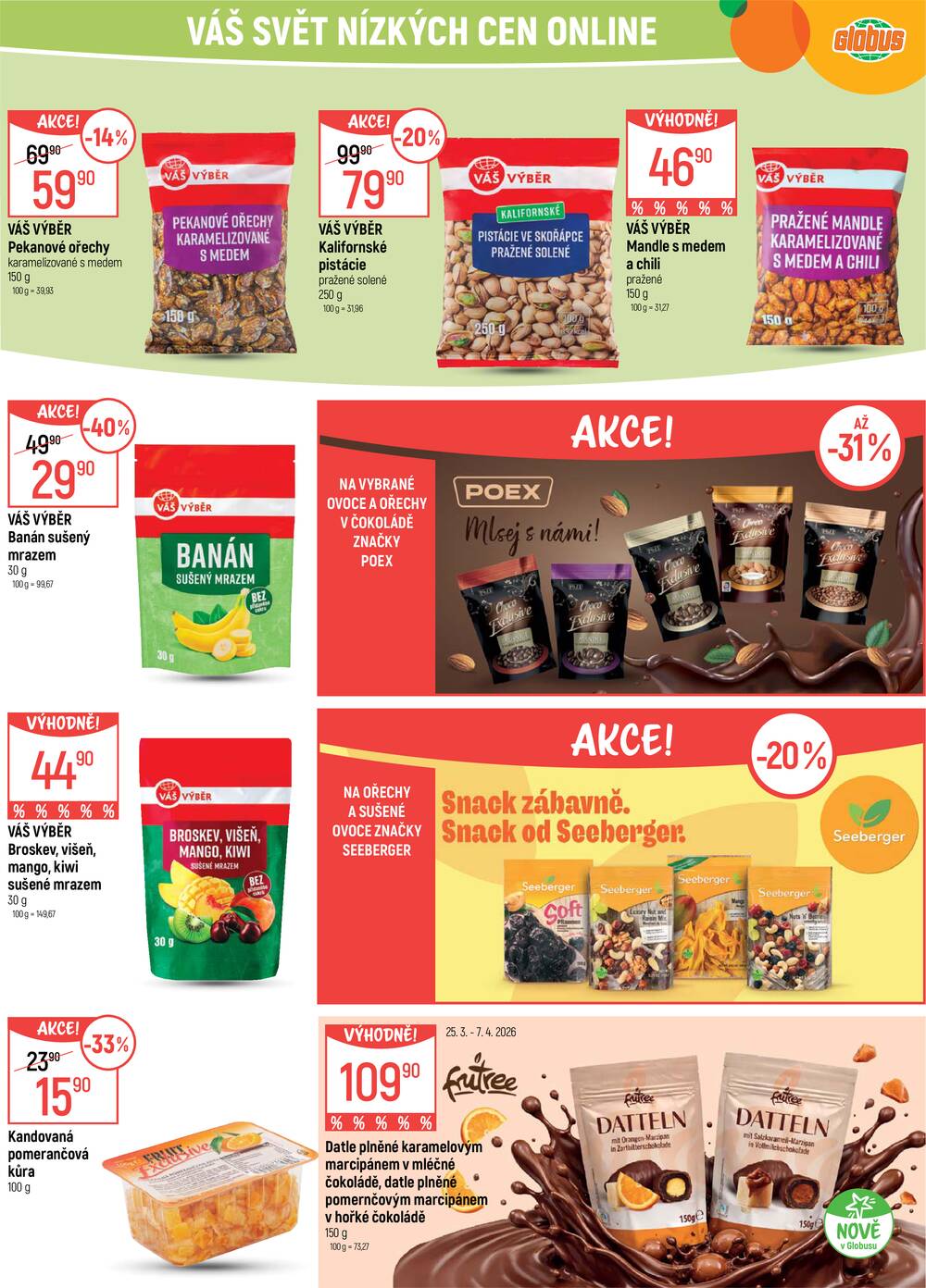 Leták Globus - Akční leták Globus 25.3. - 31.3.2026 - Globus Havířov - strana 2