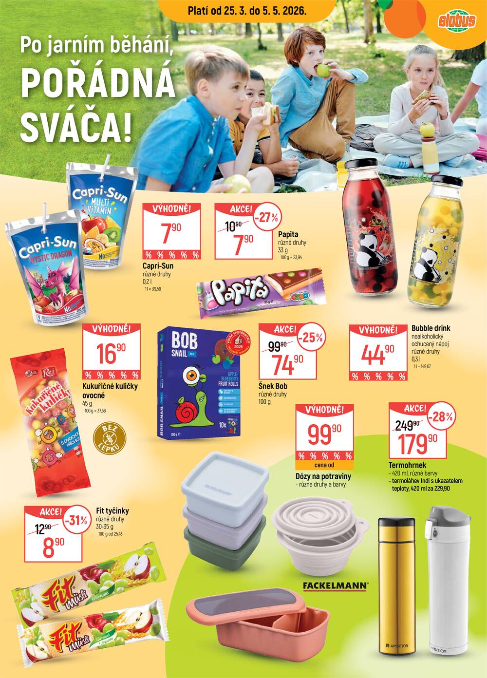 Leták Globus - Akční leták Globus 25.3. - 5.5.2026 - Globus Olomouc - strana 5 Leták Globus - Akční leták Globus 25.3. - 5.5.2026 - Globus Olomouc - strana 5