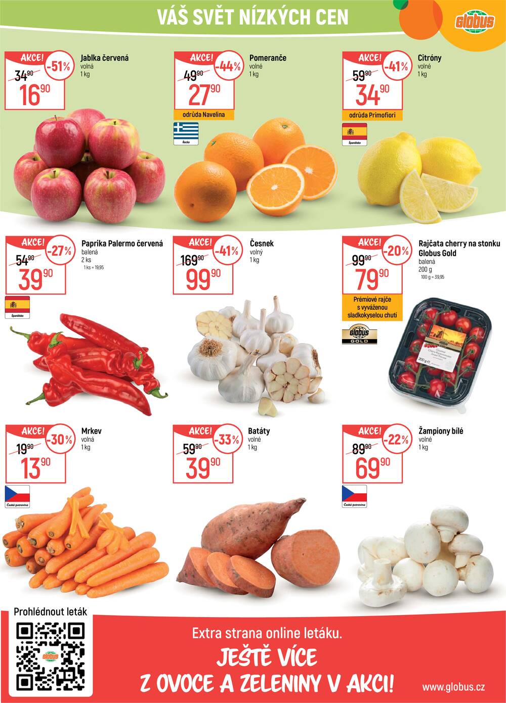 Akční leták Globus 25.3. - 31.3.2026 - Globus Ostrava