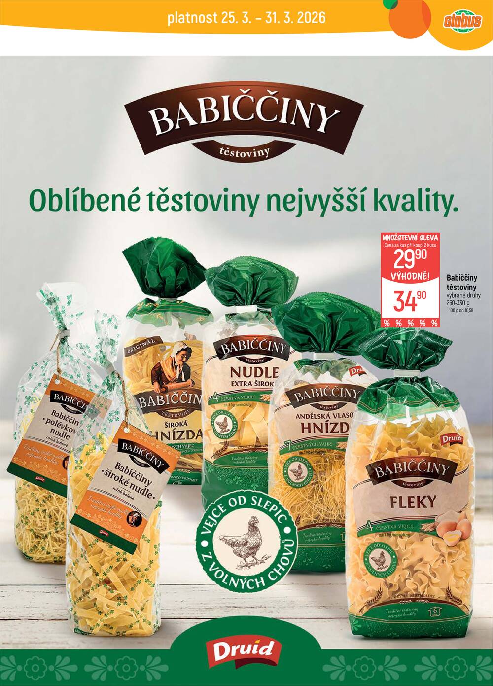 Akční leták Globus 25.3. - 31.3.2026 - Globus Ostrava