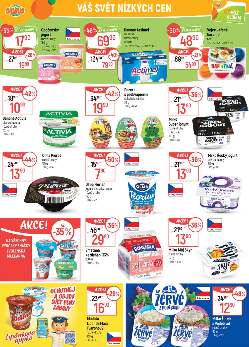 Akční leták Globus 25.3. - 31.3.2026 - Globus Chotíkov u Plzně