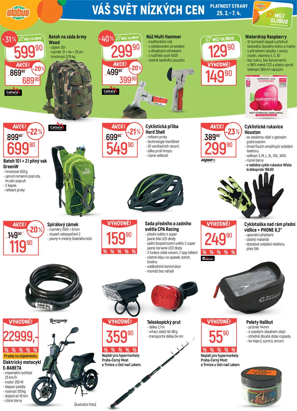 Akční leták Globus 25.3. - 31.3.2026 - Globus Chotíkov u Plzně