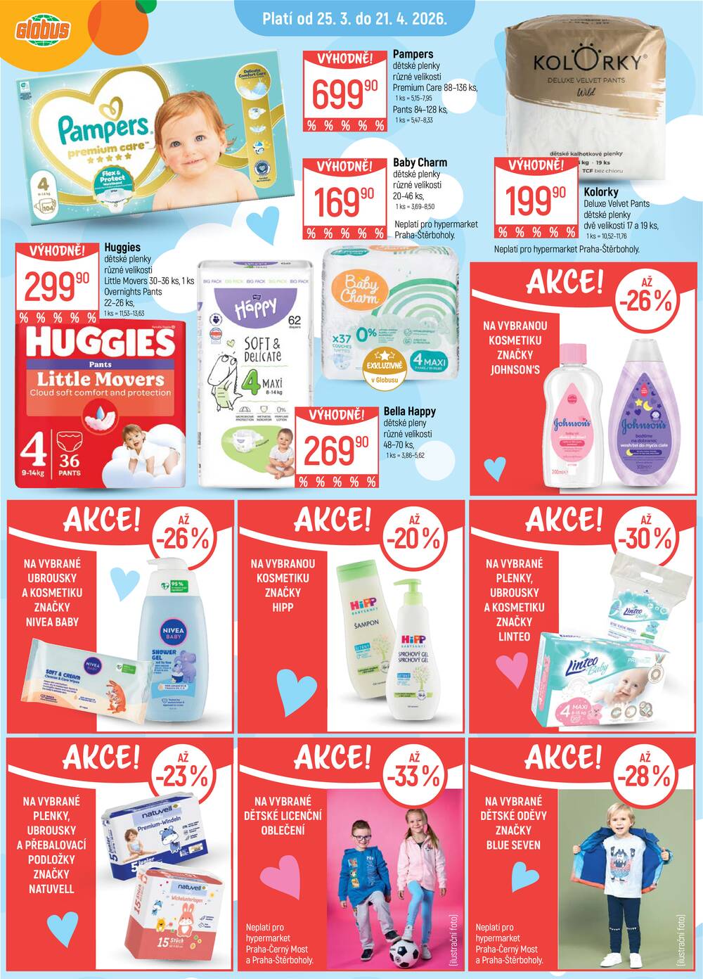 Akční leták Globus 25.3. - 31.3.2026 - Globus Chotíkov u Plzně