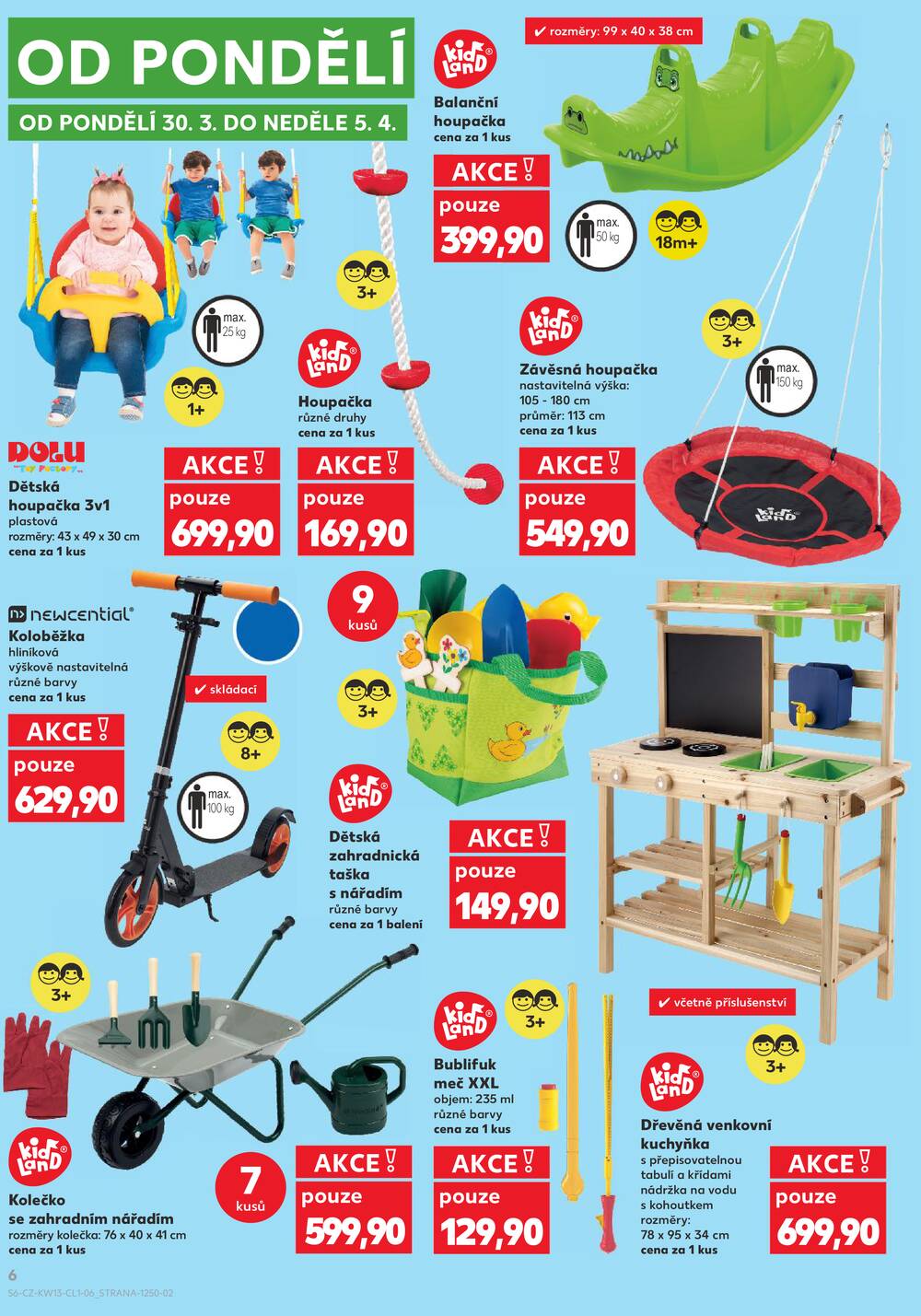 Leták Kaufland - Kaufland Spotřební zboží 25.3. - 5.4.2026 - strana 6 Leták Kaufland - Kaufland Spotřební zboží 25.3. - 5.4.2026 - strana 6