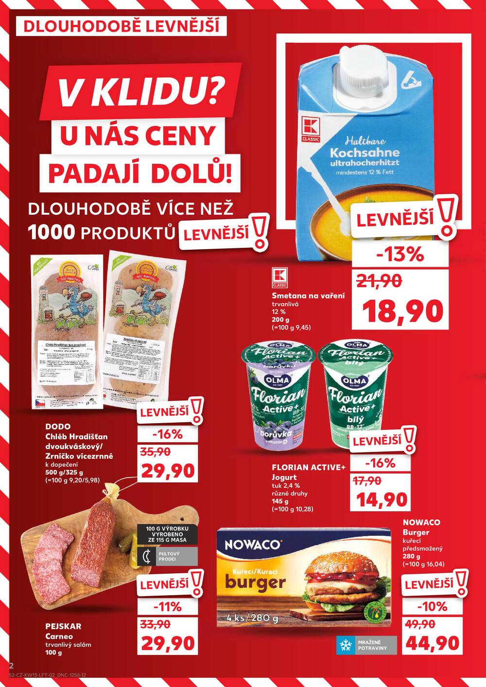 Leták Kaufland - Kaufland 25.3. - 31.3. - Kaufland - Praha 3 (Jarov) - strana 2