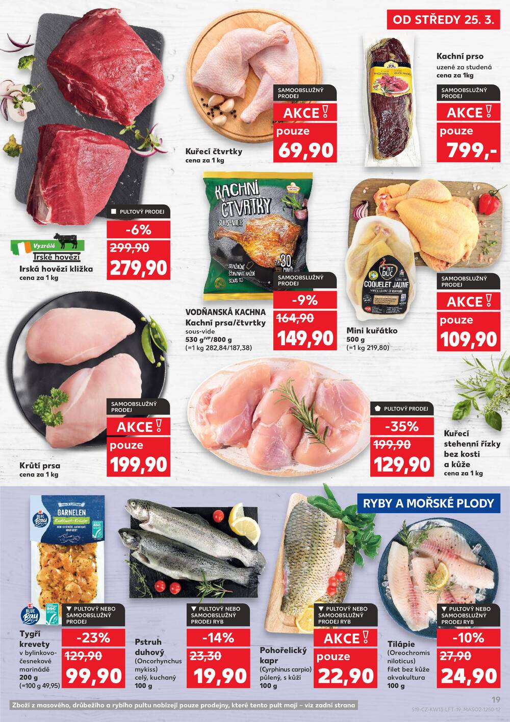 Leták Kaufland - Kaufland 25.3. - 31.3. - Kaufland - Strakonice - strana 19