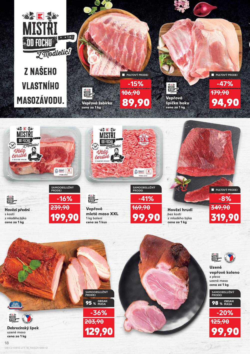 Leták Kaufland - Kaufland 25.3. - 31.3. - Kaufland - Nymburk - strana 18