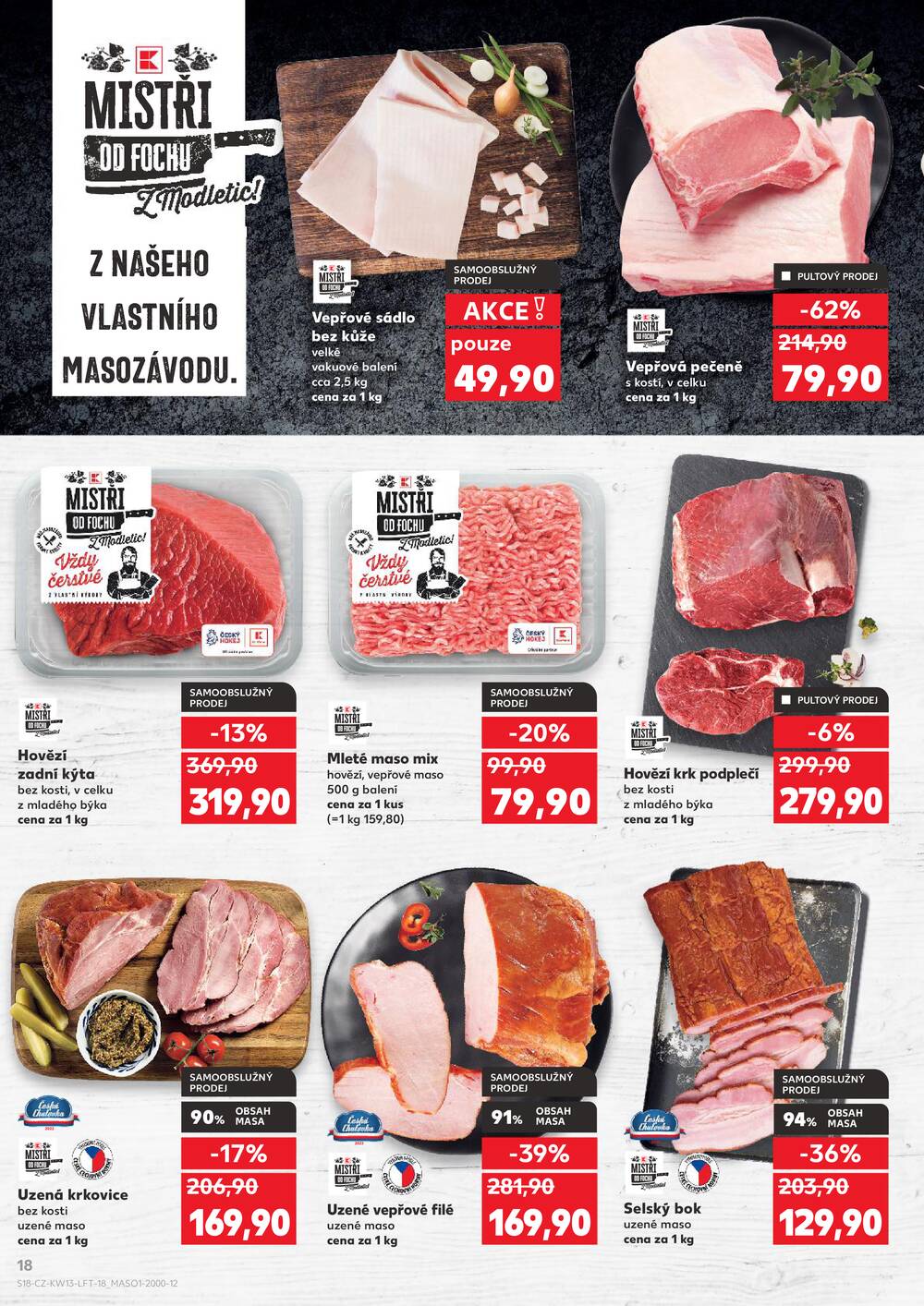 Leták Kaufland - Kaufland 25.3. - 31.3. - Kaufland - Hodonín (Konečná) - strana 18