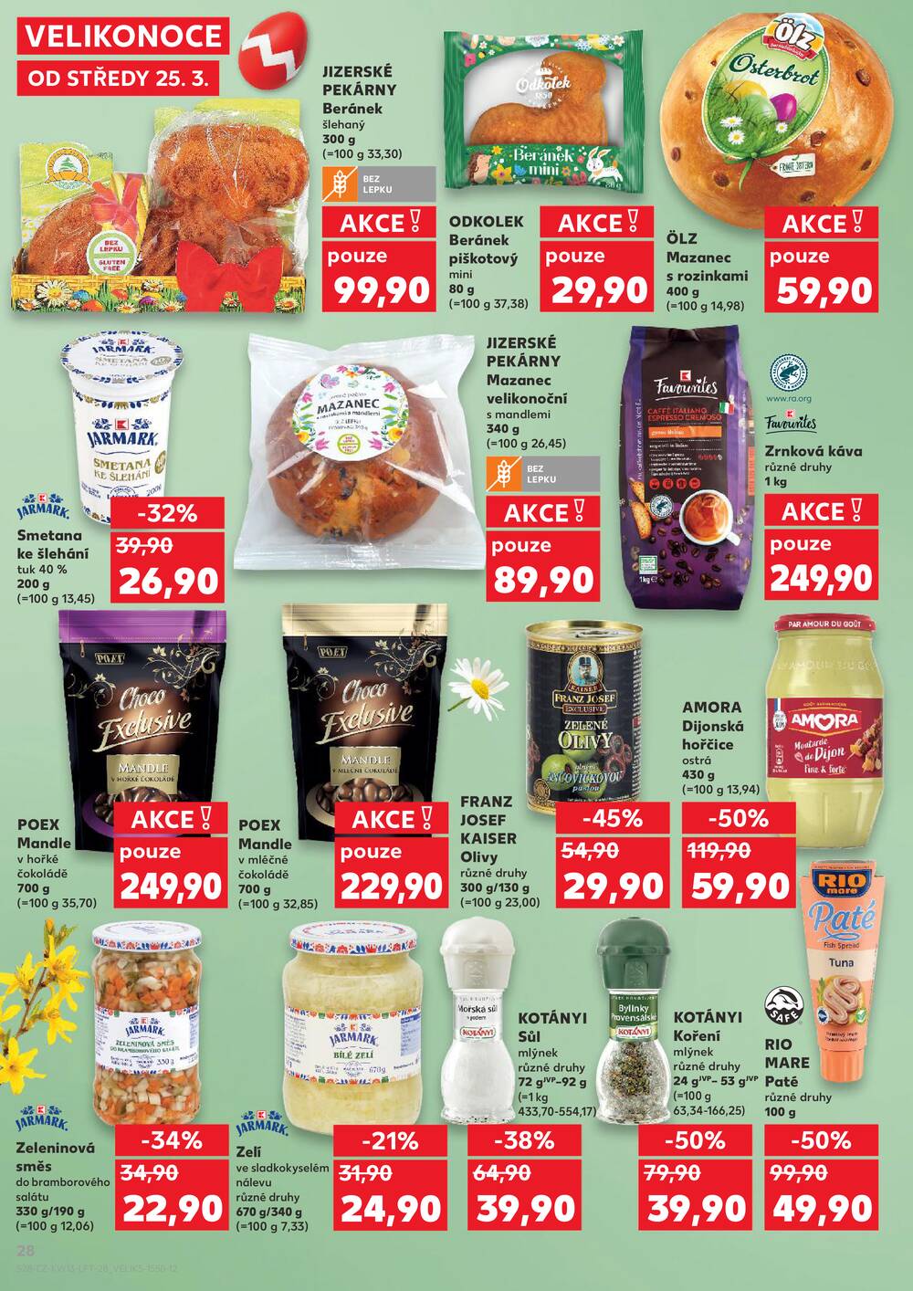 Kaufland 25.3. - 31.3. - Kaufland - Rožnov pod Radhoštěm - Meziříčská