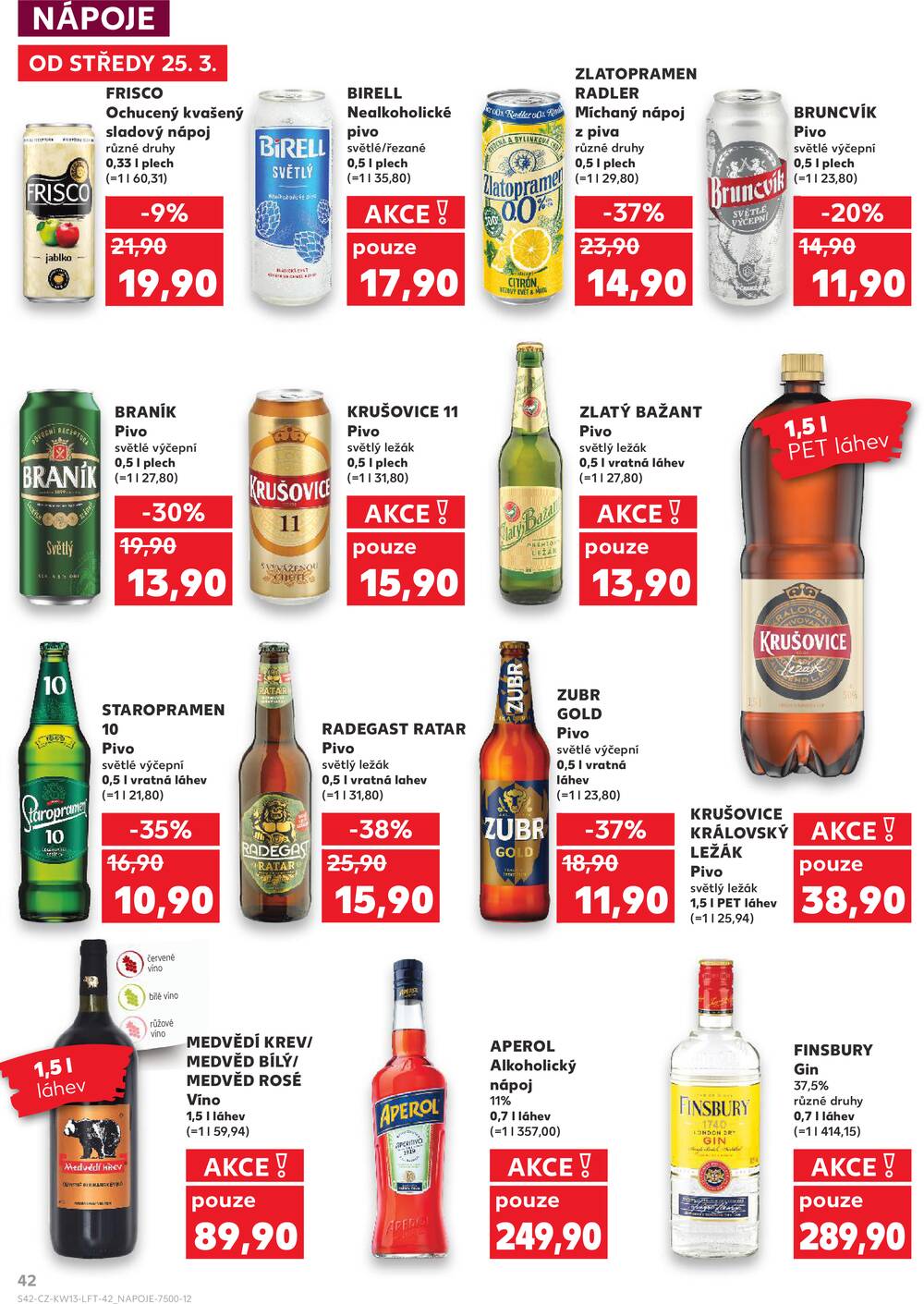 Kaufland 25.3. - 31.3. - Kaufland - Zábřeh na Moravě