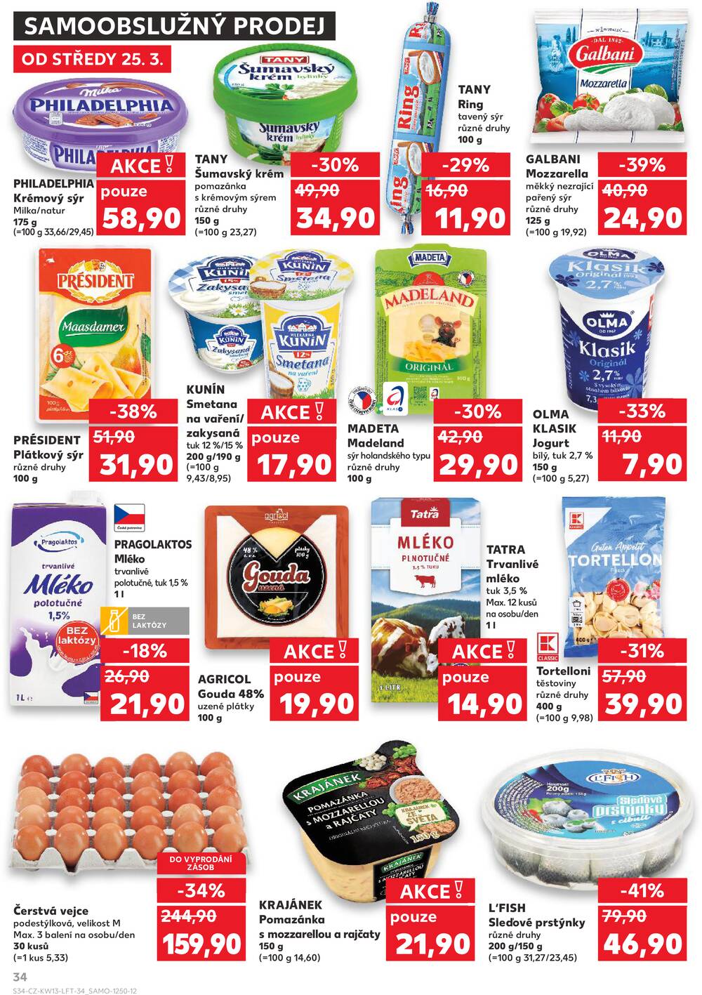 Kaufland 25.3. - 31.3. - Kaufland - Zlín - Vršava