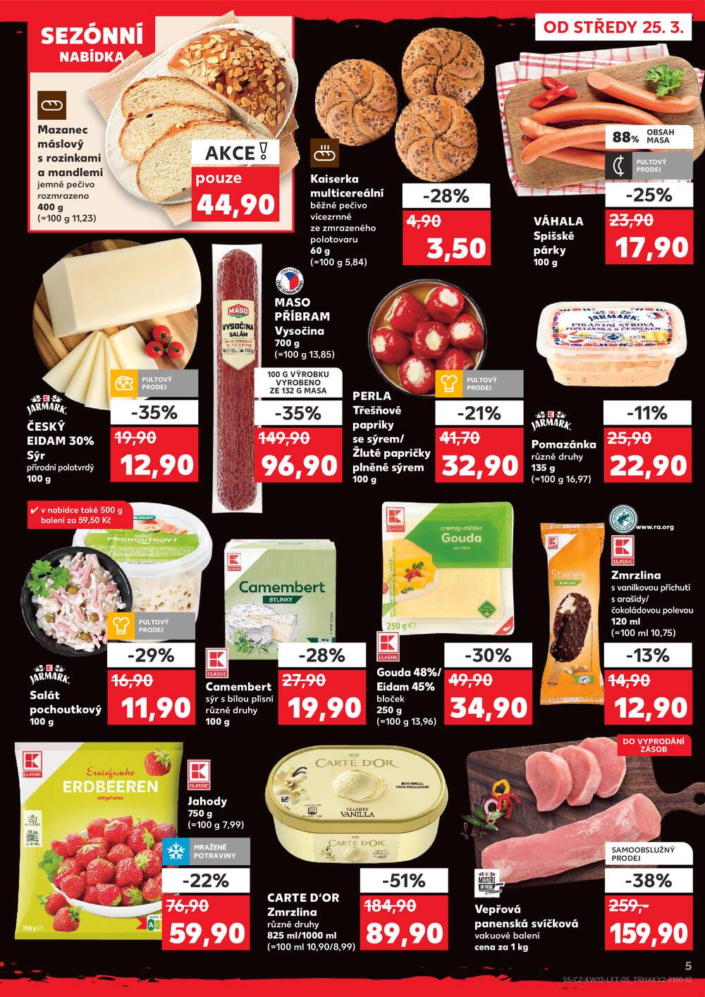 Kaufland 25.3. - 31.3. - Kaufland - Plzeň - Košutka