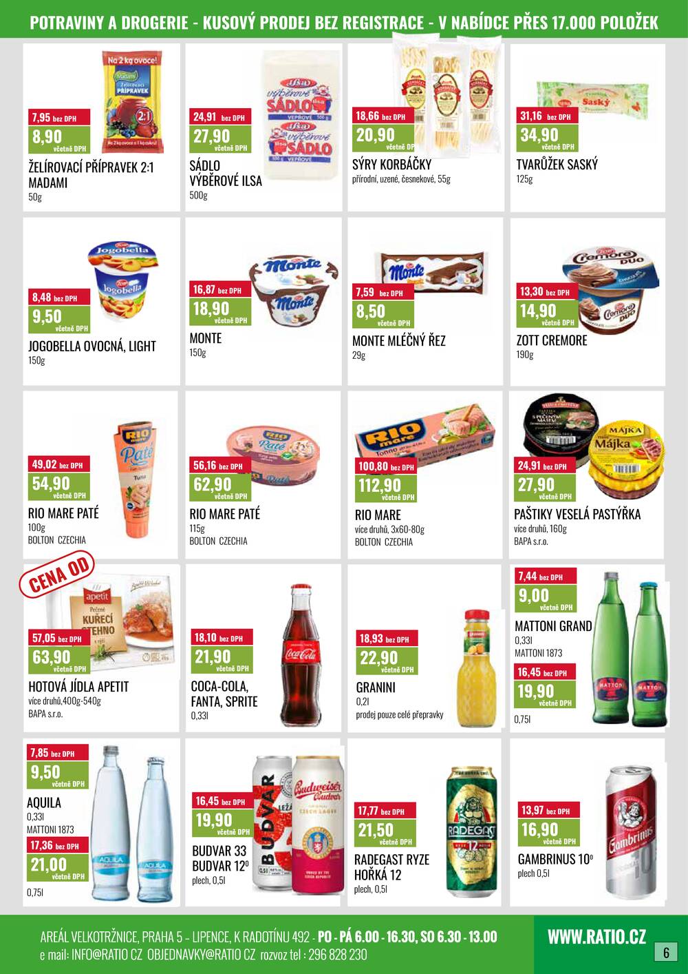 Ratio od 1.4. do 30.4.2026