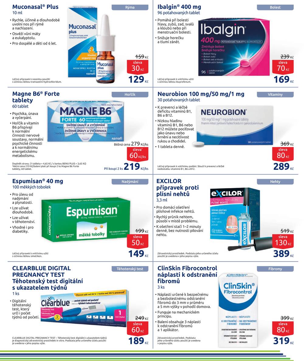 Benu od 1.4. do 30.4.2026