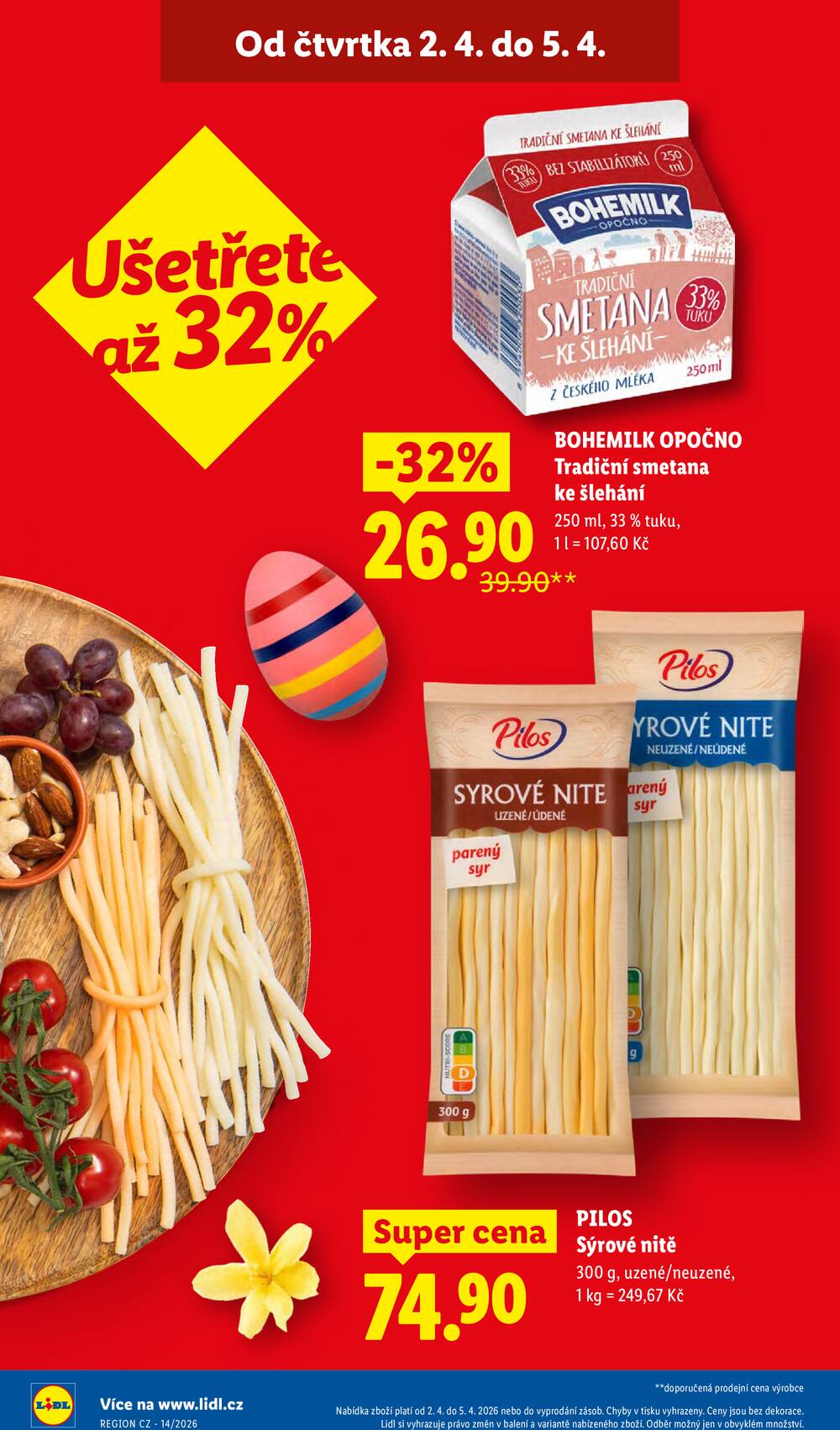 Leták Lidl - Lidl Čtvrtek od 2.4. do 5.4.2026 - strana 4