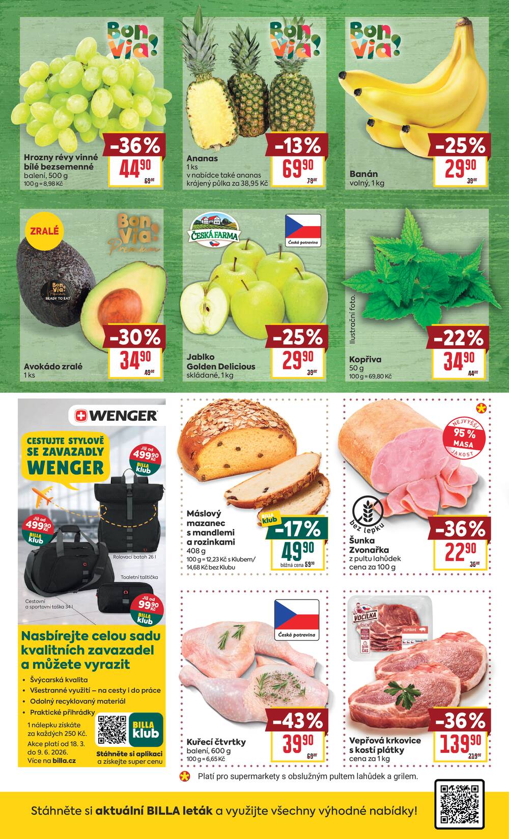 BILLA malý leták od 1.4. do 7.4.2026