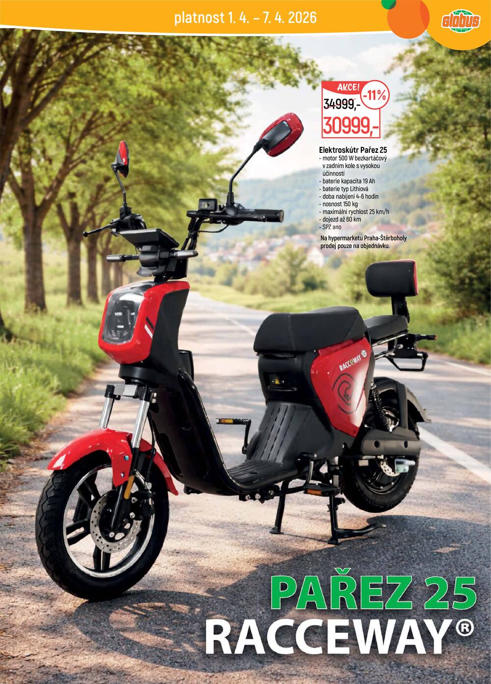 Akční leták Globus 1.4. - 7.4.2026 - Globus Praha - Zličín