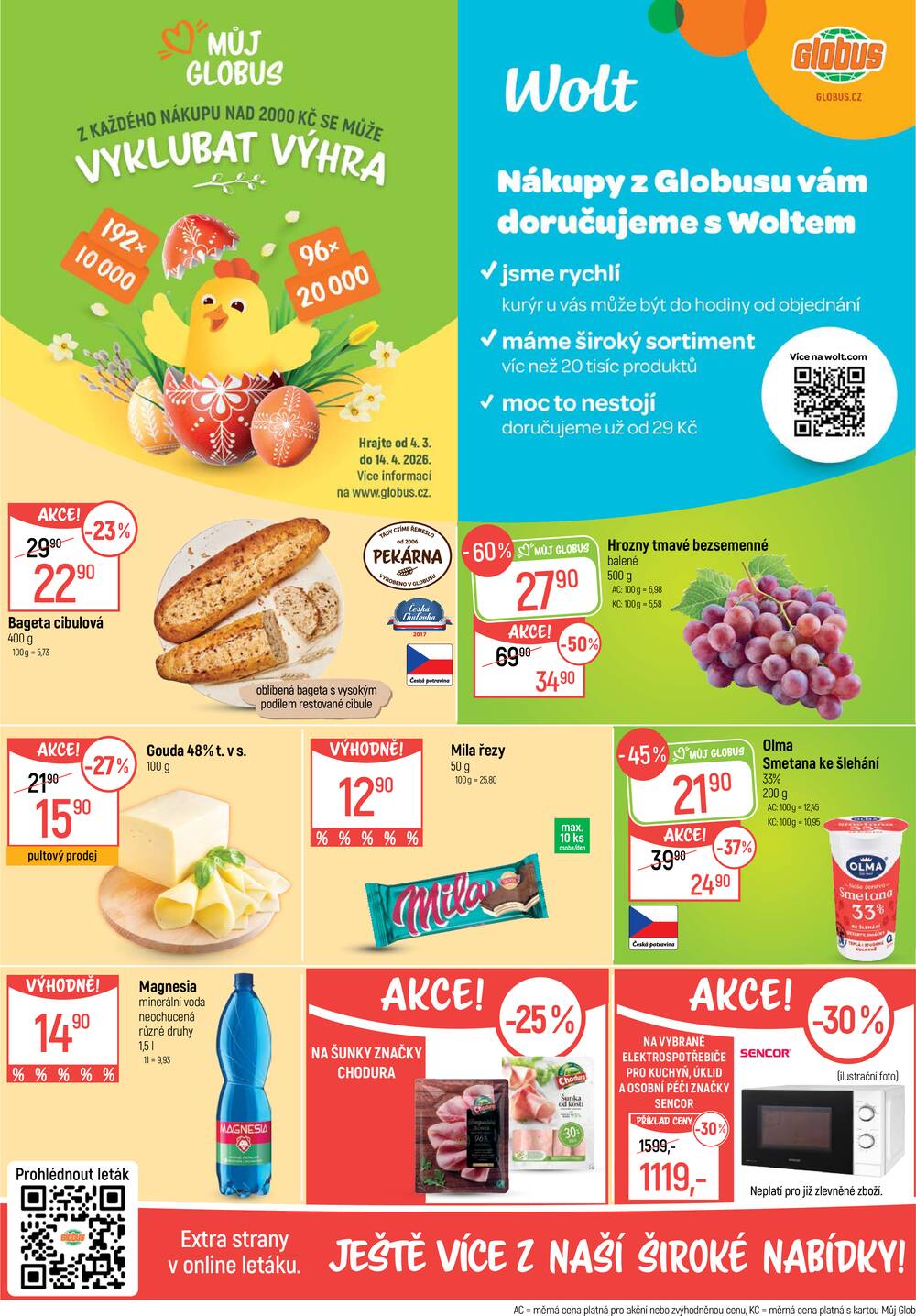 Akční leták Globus 1.4. - 7.4.2026 - Globus Havířov