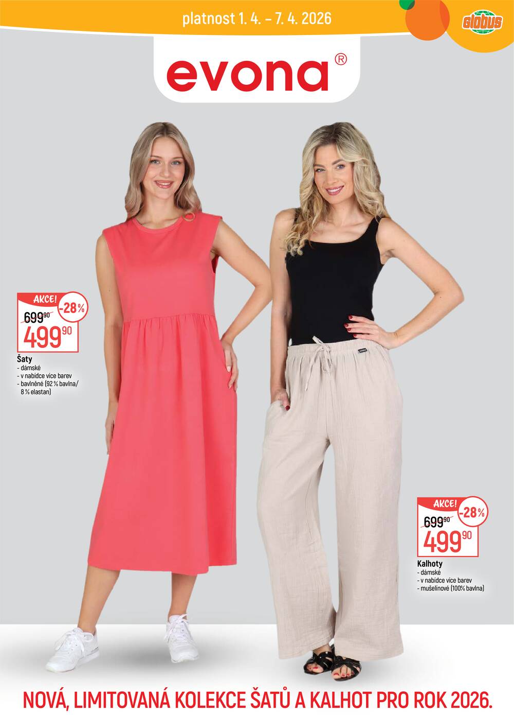 Akční leták Globus 1.4. - 7.4.2026 - Globus Jenišov u Karlových Varů