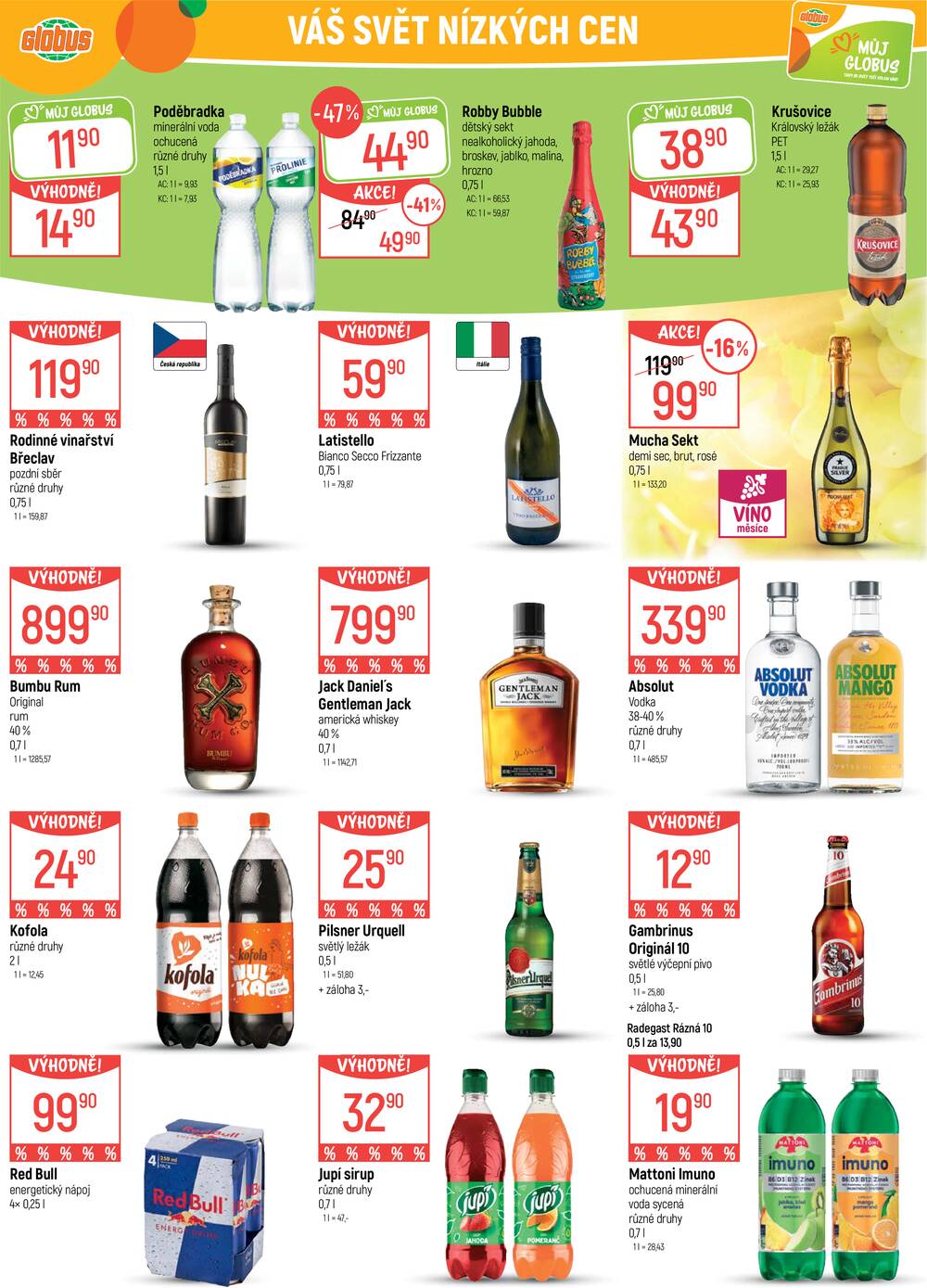 Akční leták Globus 1.4. - 7.4.2026 - Globus Pardubice