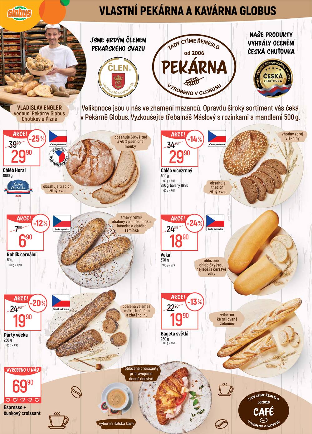 Leták Globus - Akční leták Globus 1.4. - 7.4.2026 - Globus Chotíkov u Plzně - strana 9