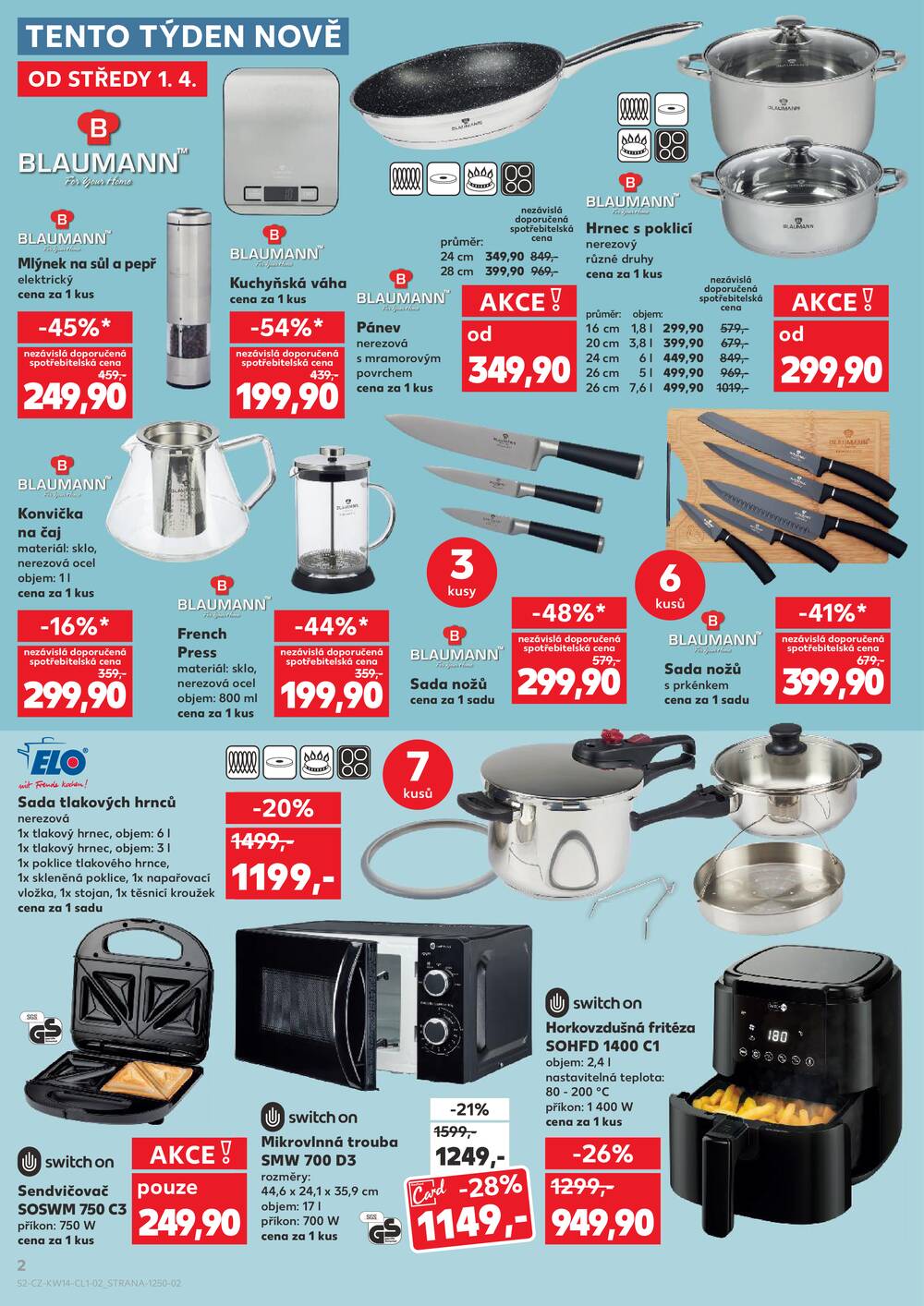 Leták Kaufland - Kaufland Spotřební zboží 1.4. - 7.4.2026 - strana 2