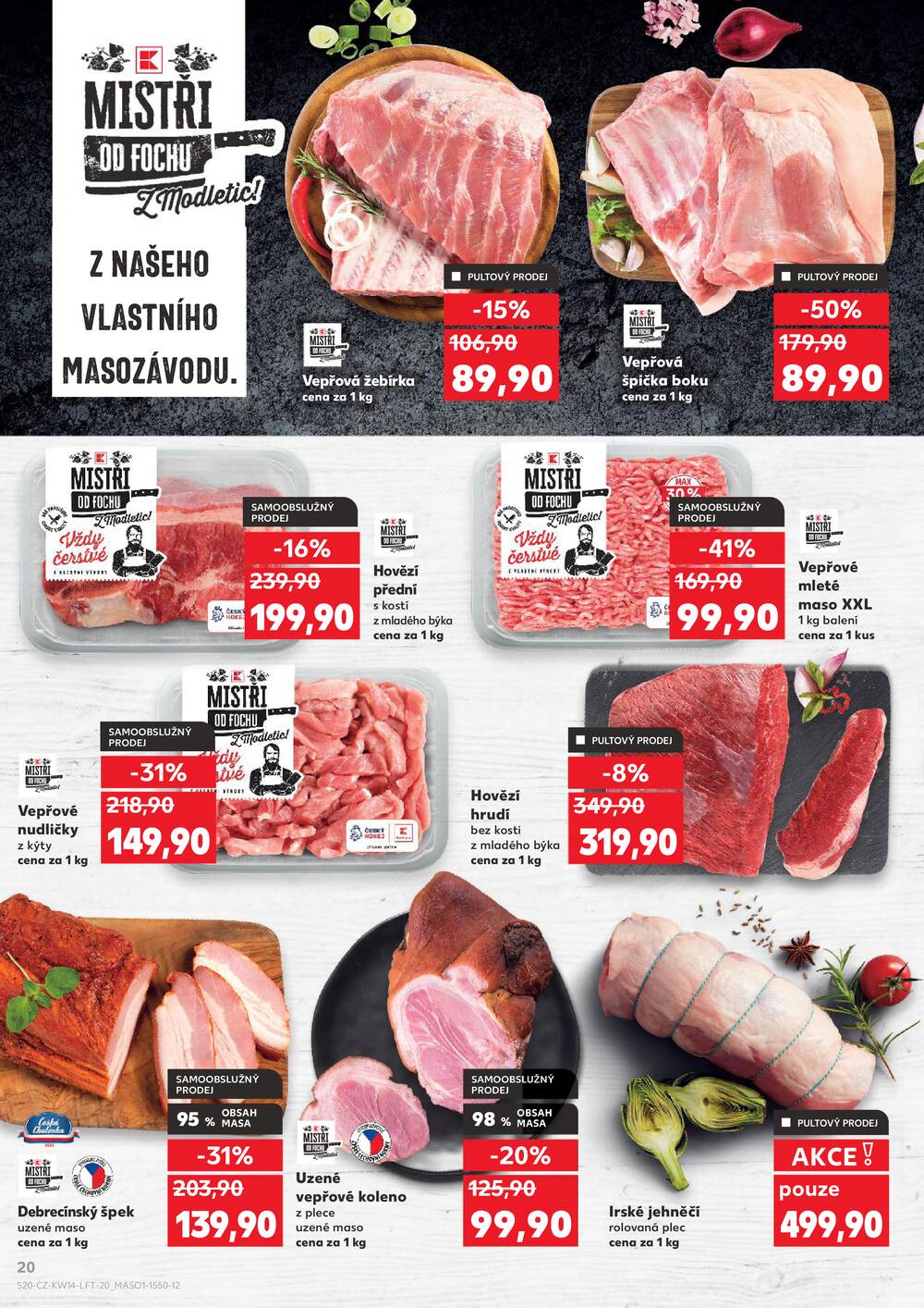 Leták Kaufland - Kaufland 1.4. - 7.4. - Kaufland - Rokycany - strana 20 Leták Kaufland - Kaufland 1.4. - 7.4. - Kaufland - Rokycany - strana 20