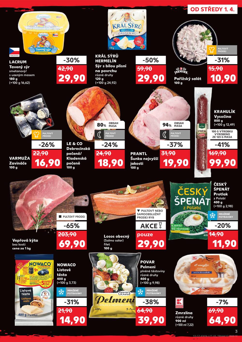 Kaufland 1.4. - 7.4. - Kaufland - Strakonice