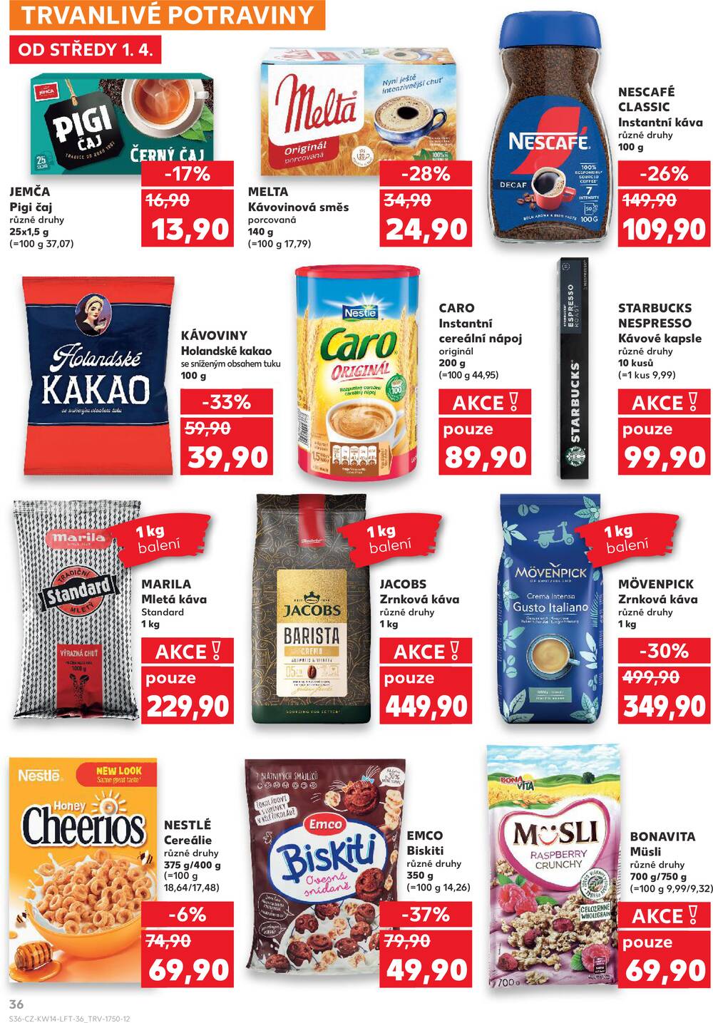 Kaufland 1.4. - 7.4. - Kaufland - Teplice (Čs. Dobrovolců)