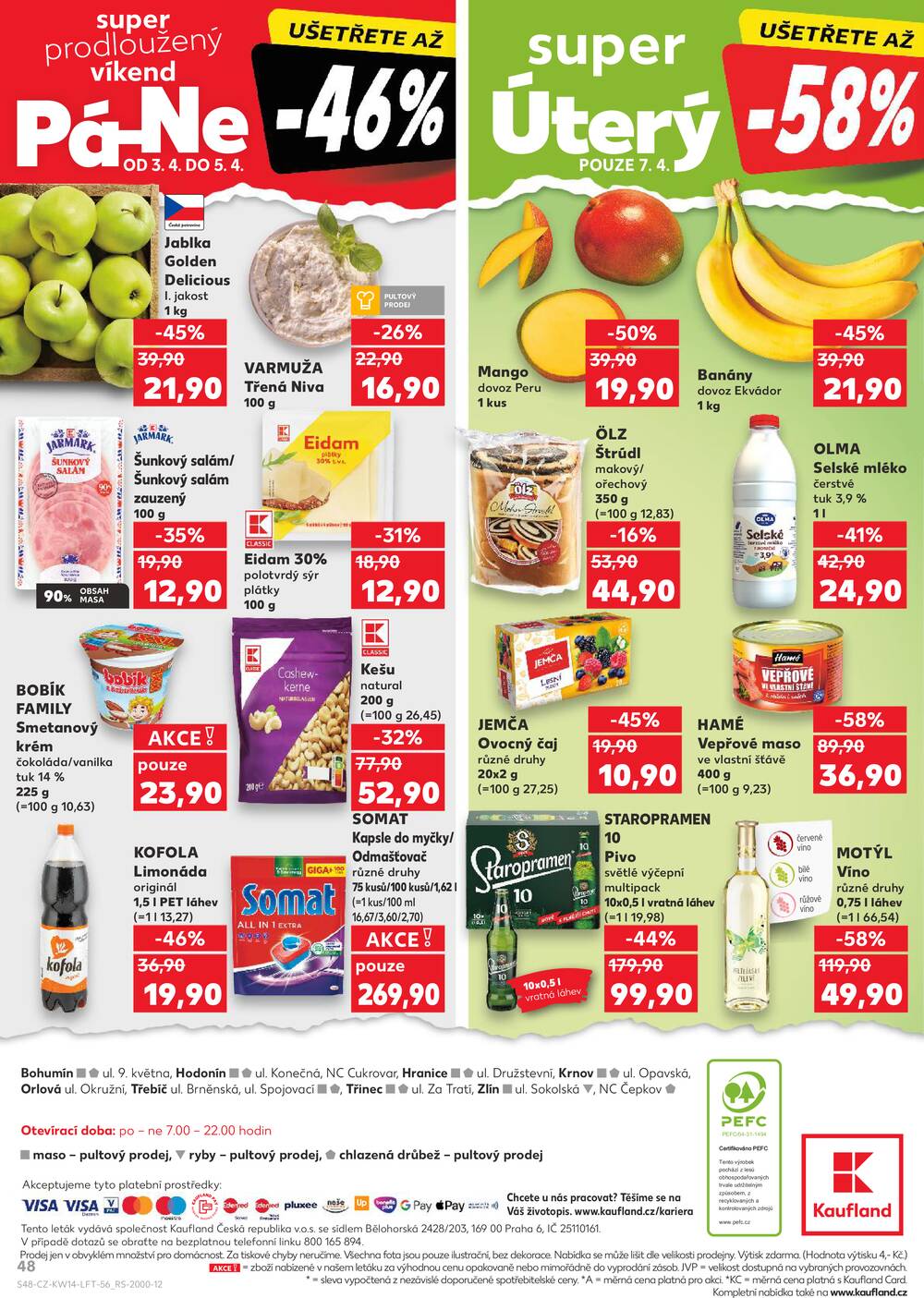 Kaufland 1.4. - 7.4. - Kaufland - Bohumín